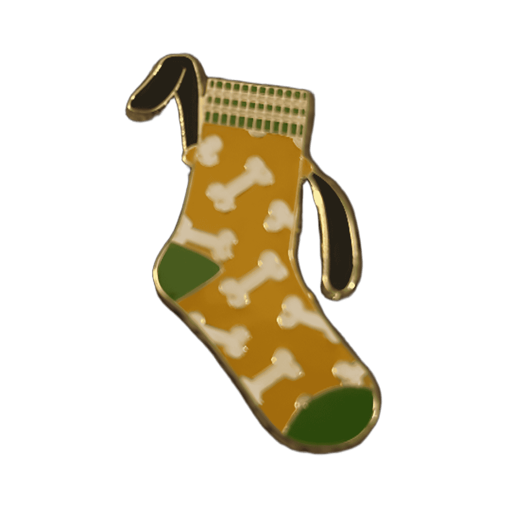 Pluto sock pin Disney pin