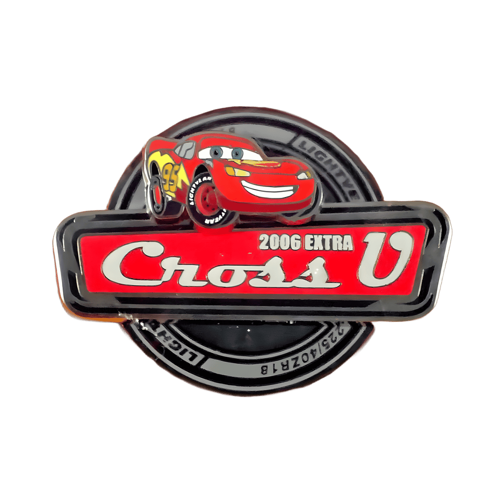 WDW - Cast Member - Cross-U 2006 - Cars (Lightning McQueen) Disney pin
