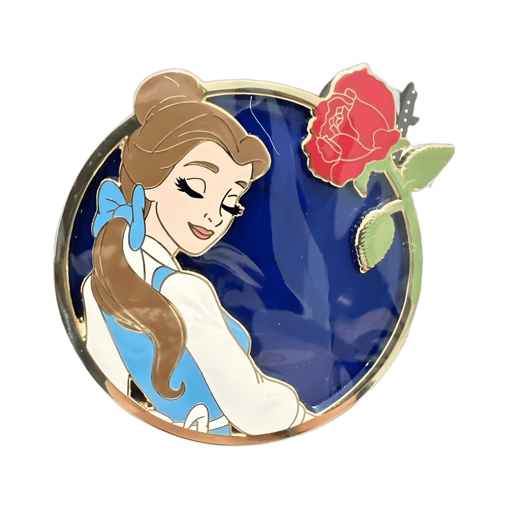 Belle in Blue Dress Disney pin