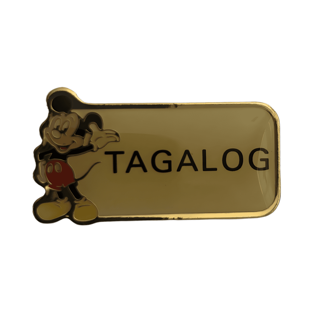 Tagalog Disney pin
