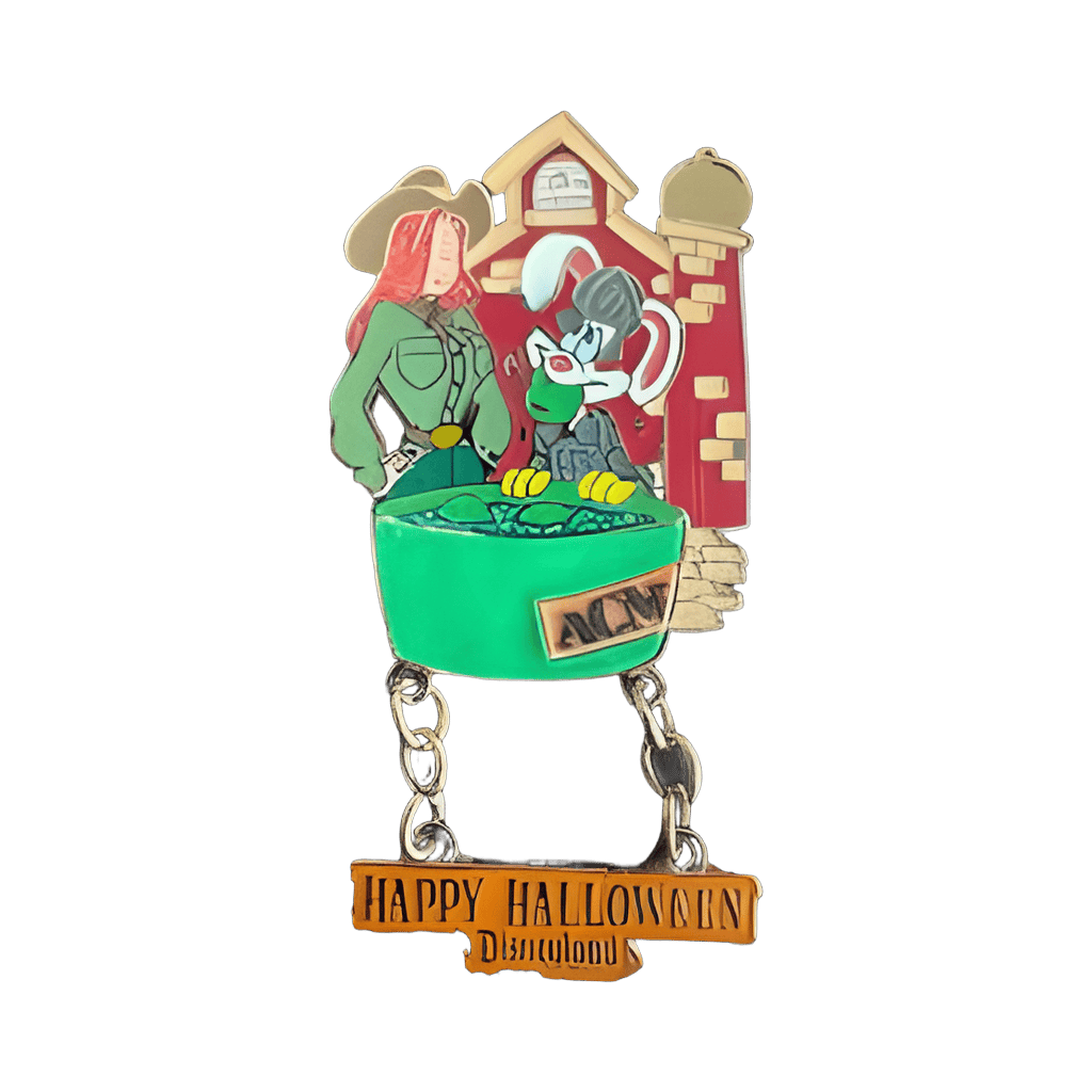Jessica and Roger Rabbit Disney pin