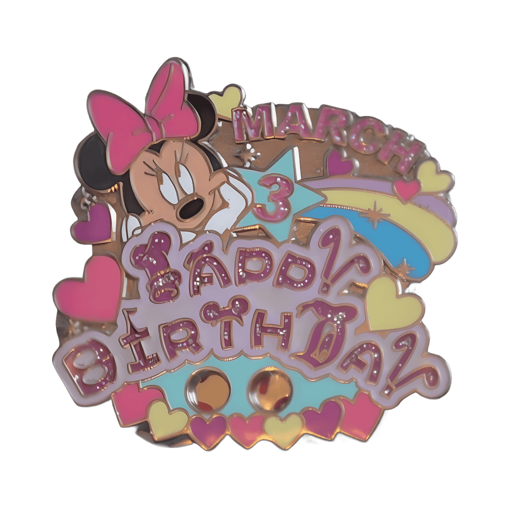 March (Minnie Mouse) Disney pin