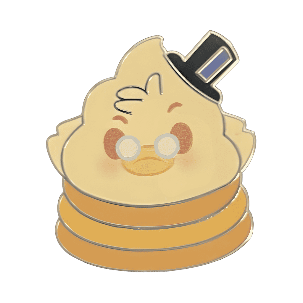 Scrooge McDuck Dollar Pancakes Disney pin
