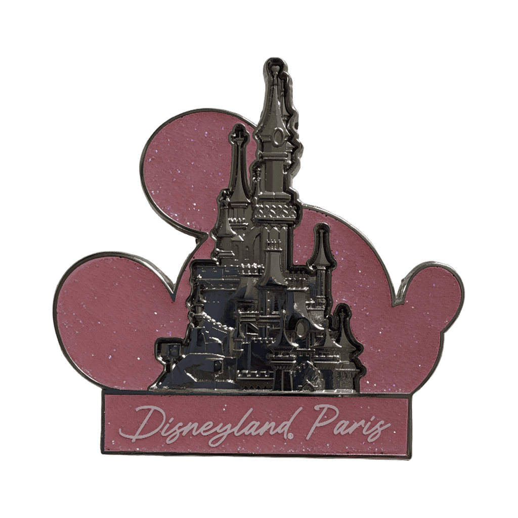 Castle on Mickey profile Disney pin