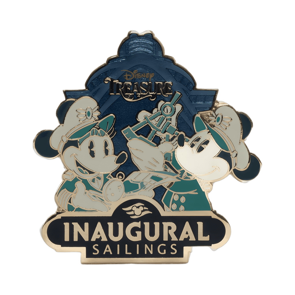 Inaugural Sailings — Captains Minnie & Mickey Disney pin