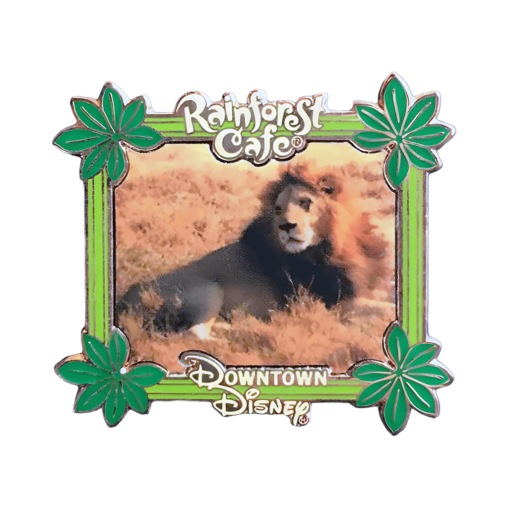 Lion Photograph Disney pin