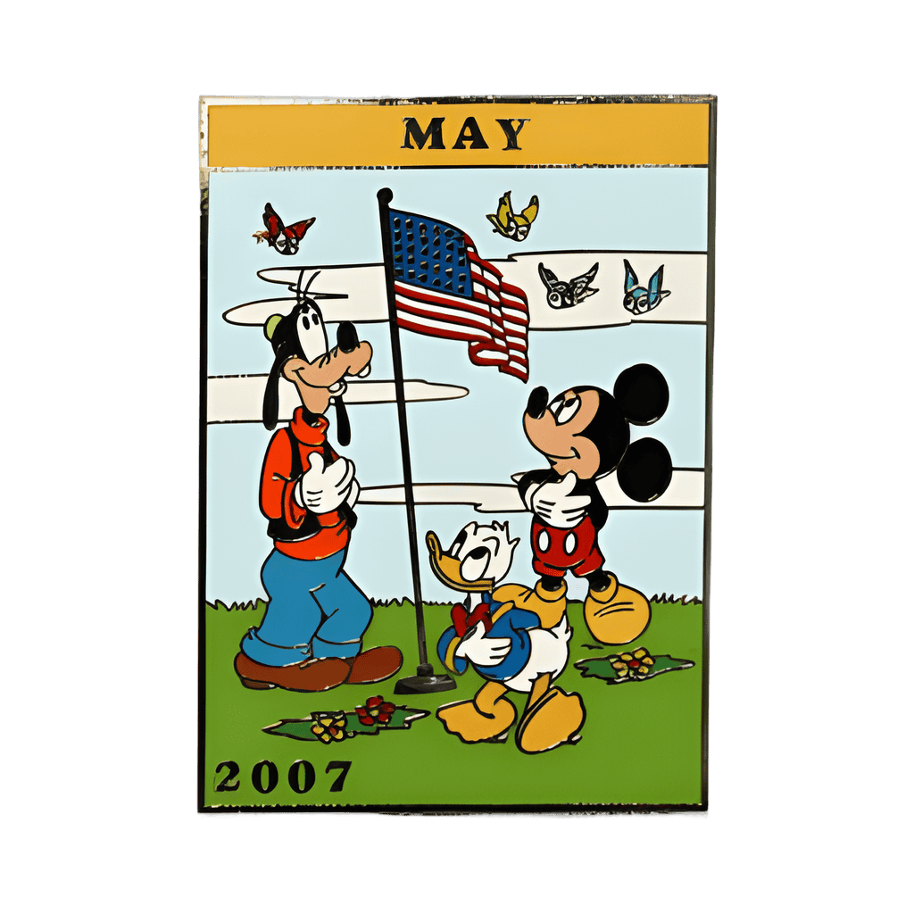 May 2007 - Mickey, Goofy and Donald Disney pin