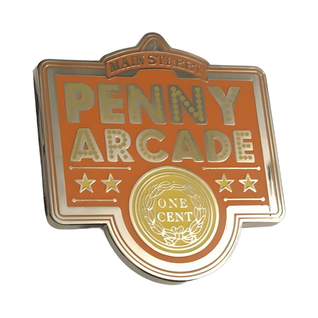 Main Street Penny Arcade Disney pin