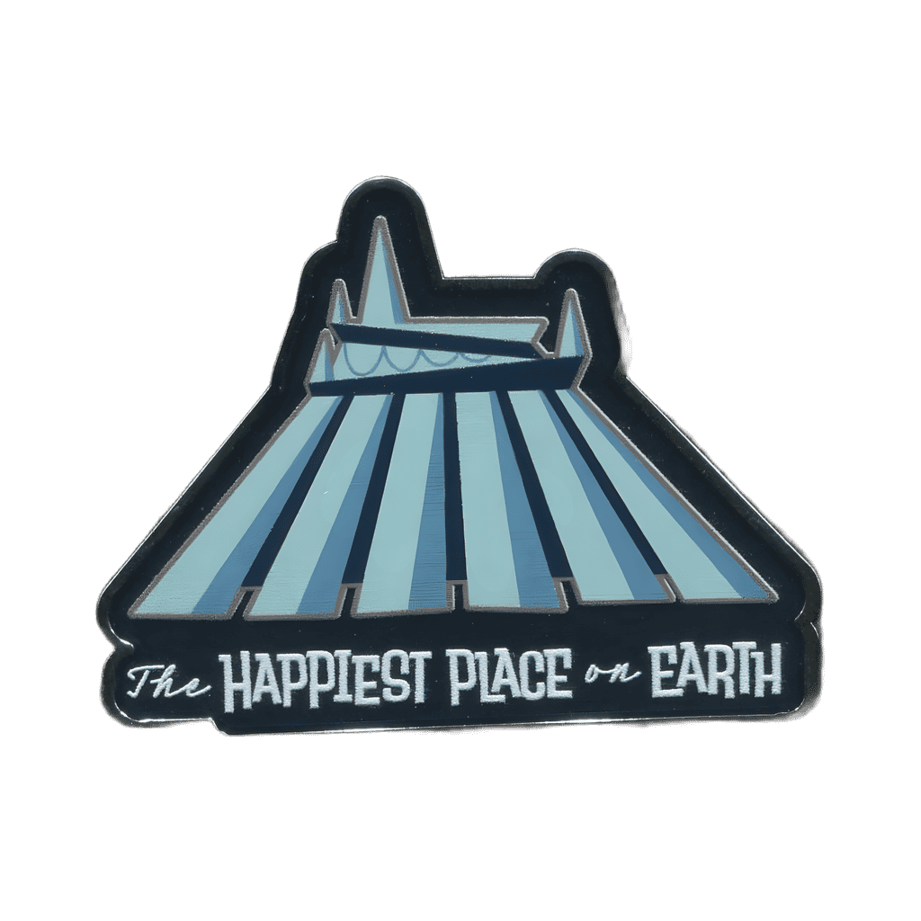 Space Mountain Disney pin