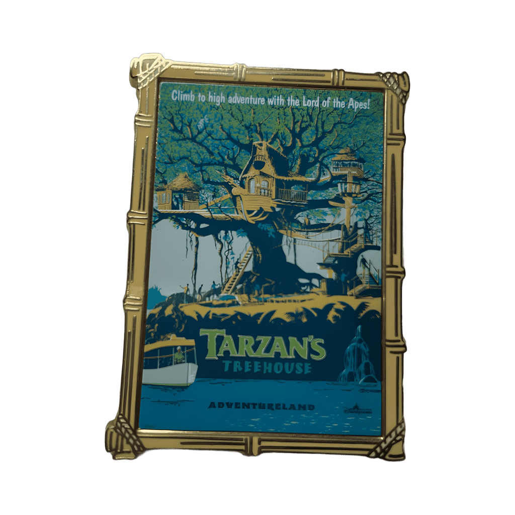 Tarzan Treehouse Disney pin