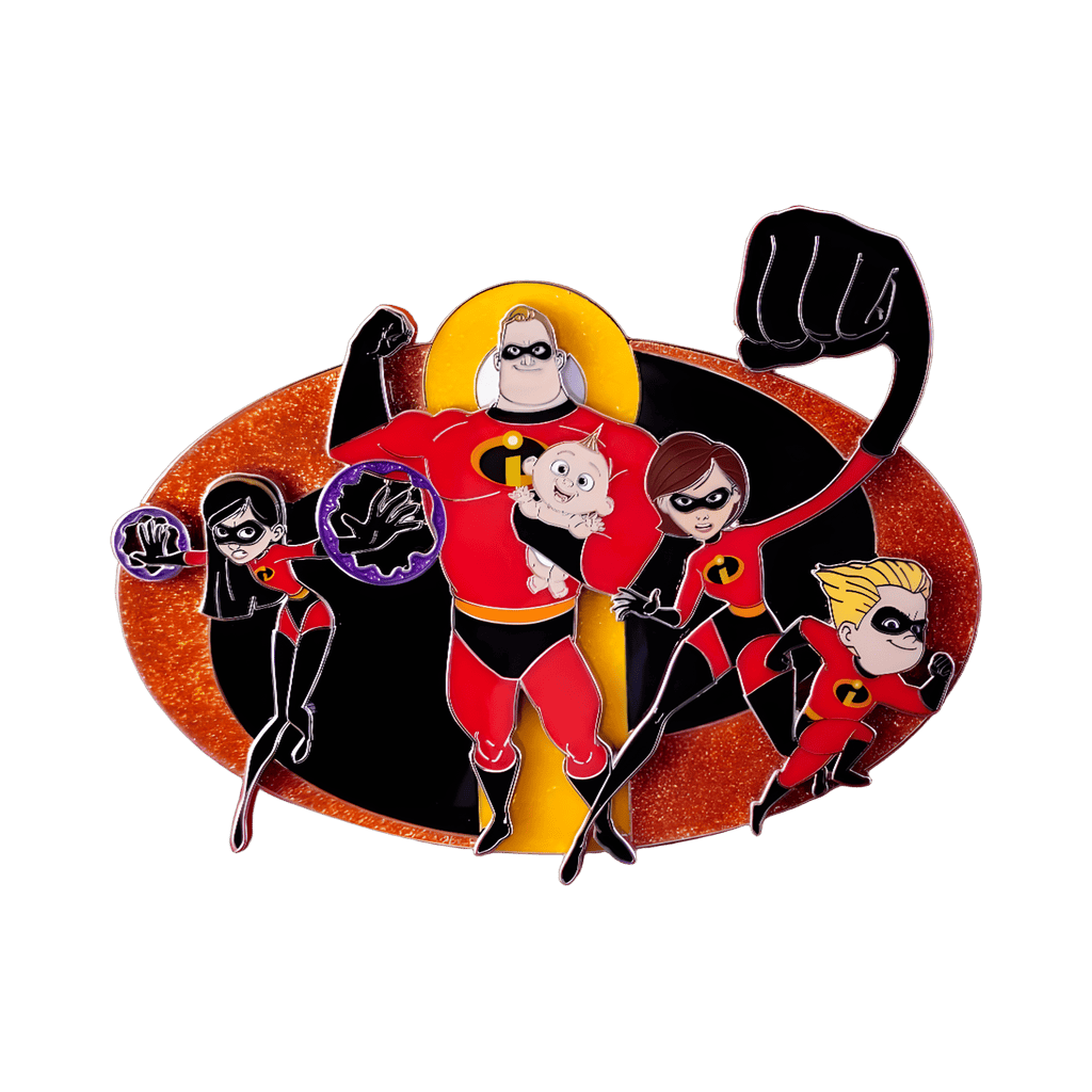 The Incredibles 20th Anniversary Jumbo Disney pin