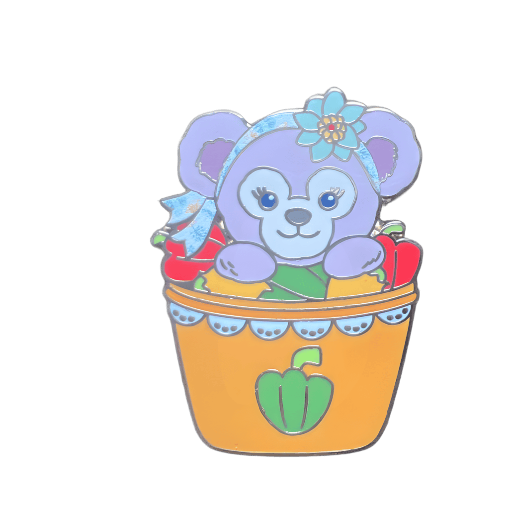 ShellieMay in Bell Pepper Basket Disney pin