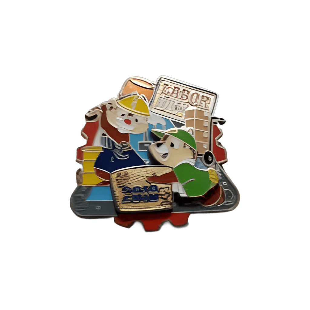 Chip and Dale Labor Day 2010 Disney pin