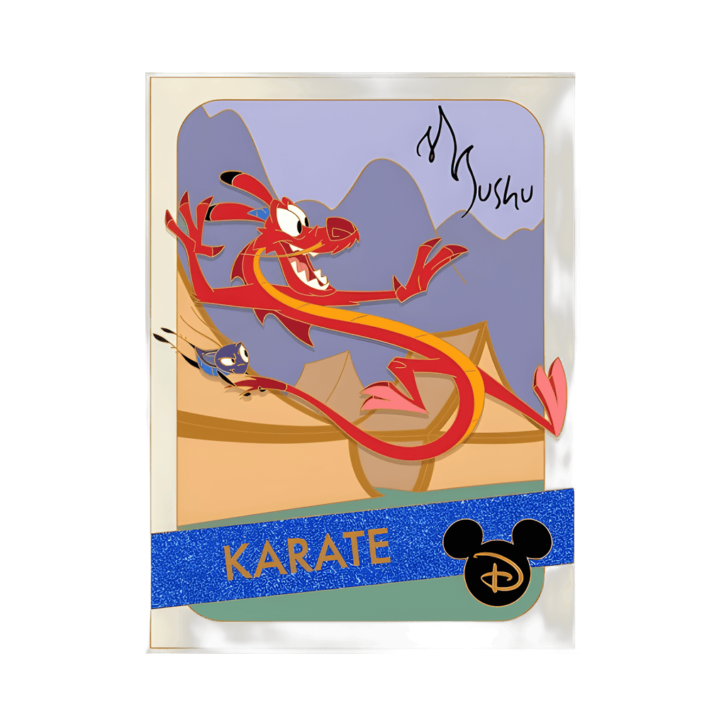 Karate – Mushu Disney pin