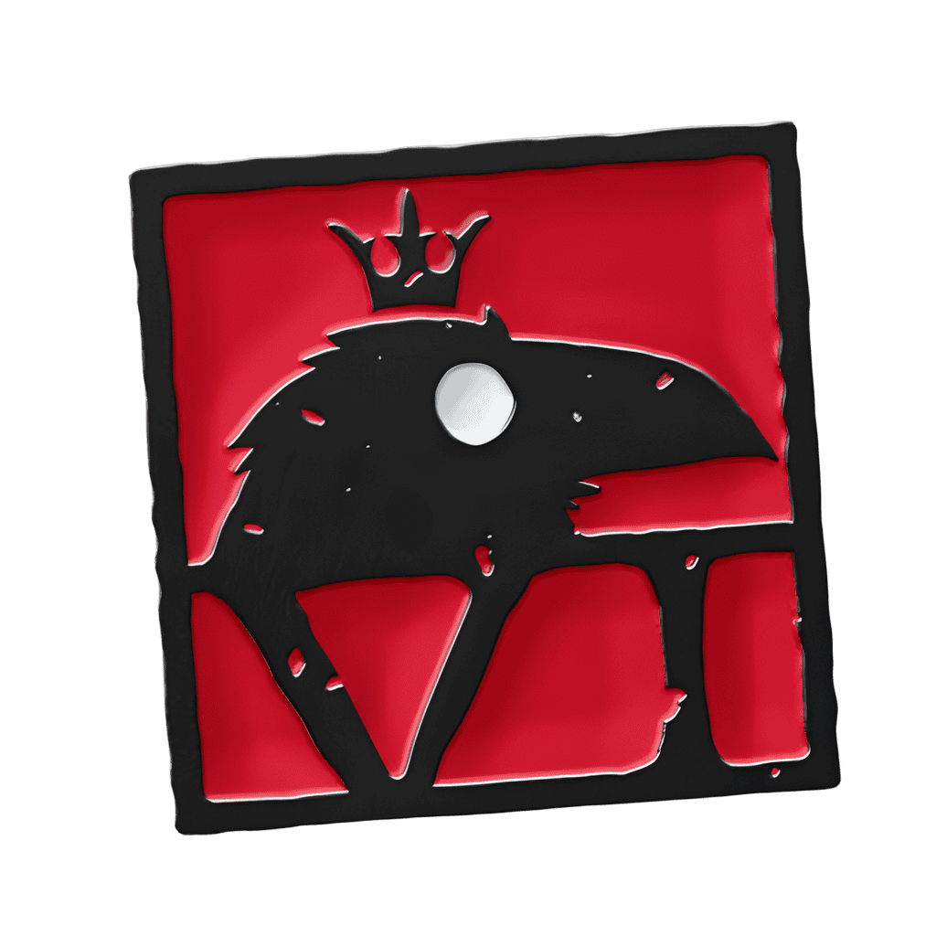 The Six Raven Metals Disney pin