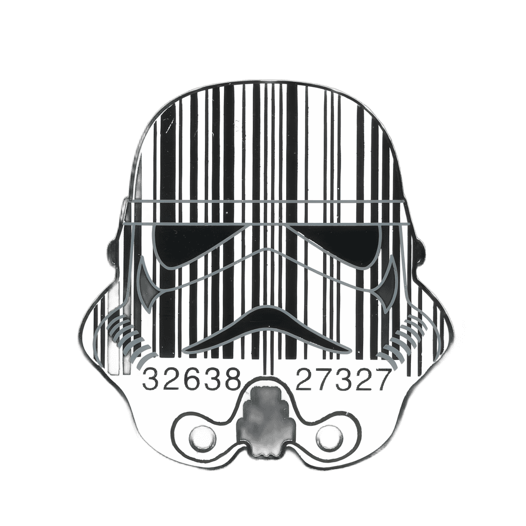Barcode Disney pin