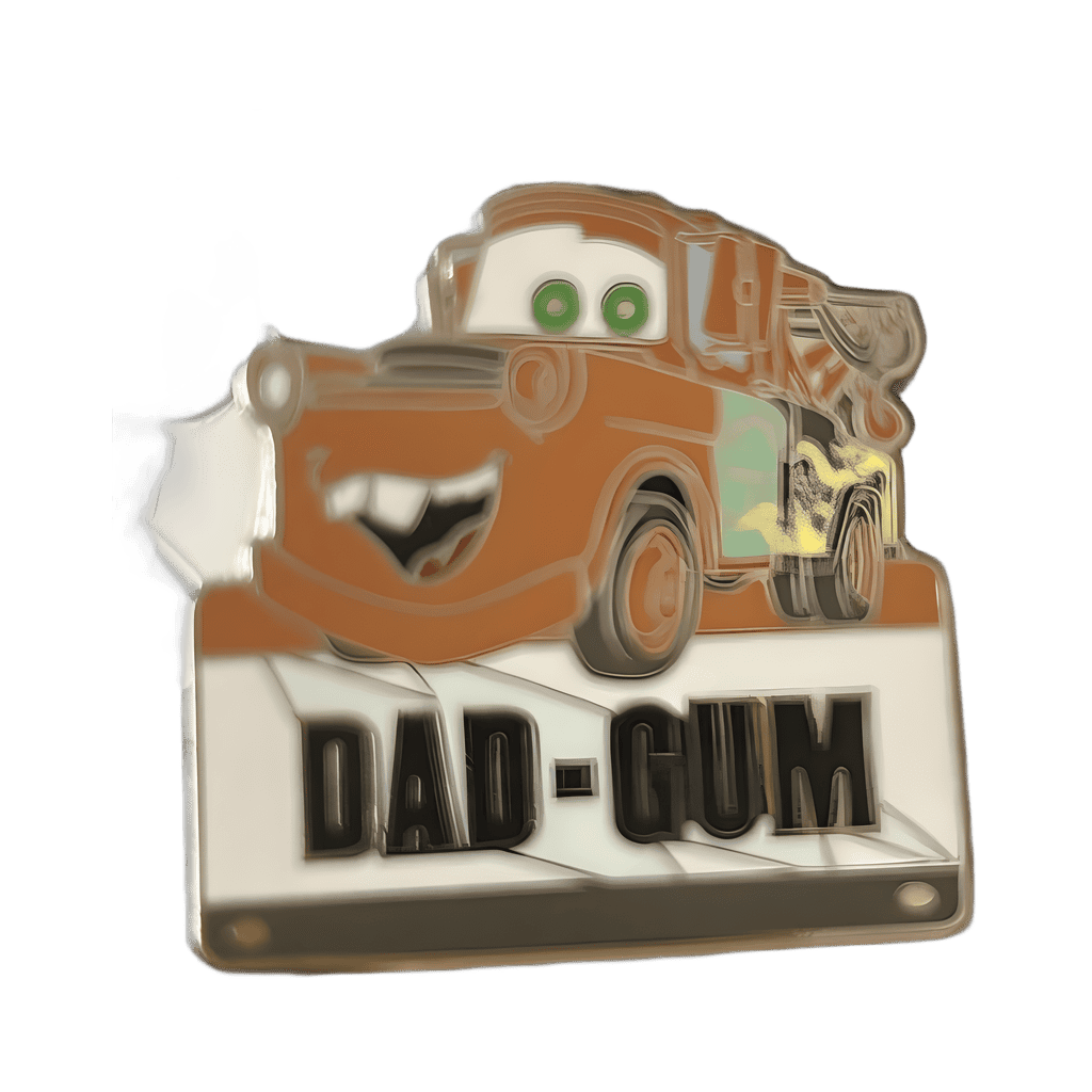 Mater DAD-GUM Disney pin