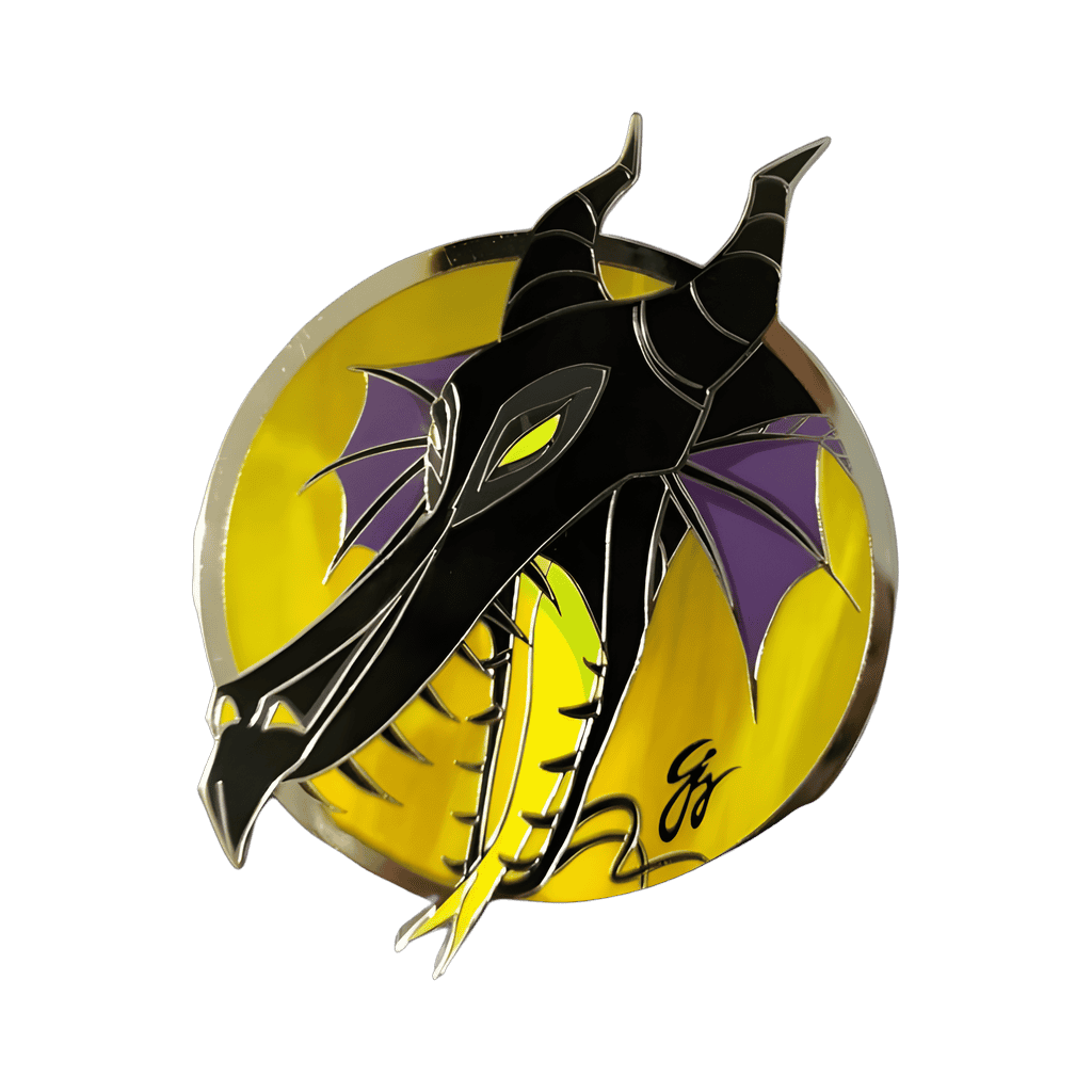 Maleficent Dragon Disney pin