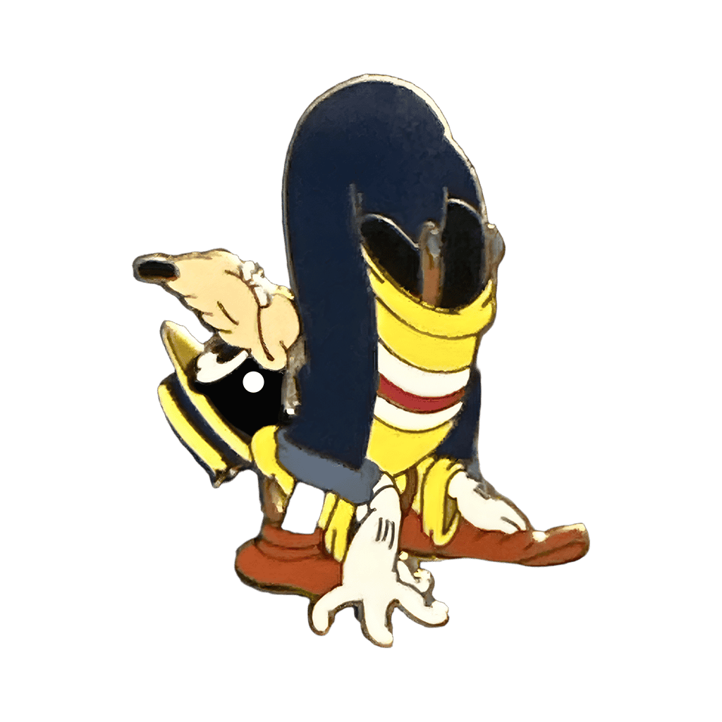 Goofy Bending Over Disney pin