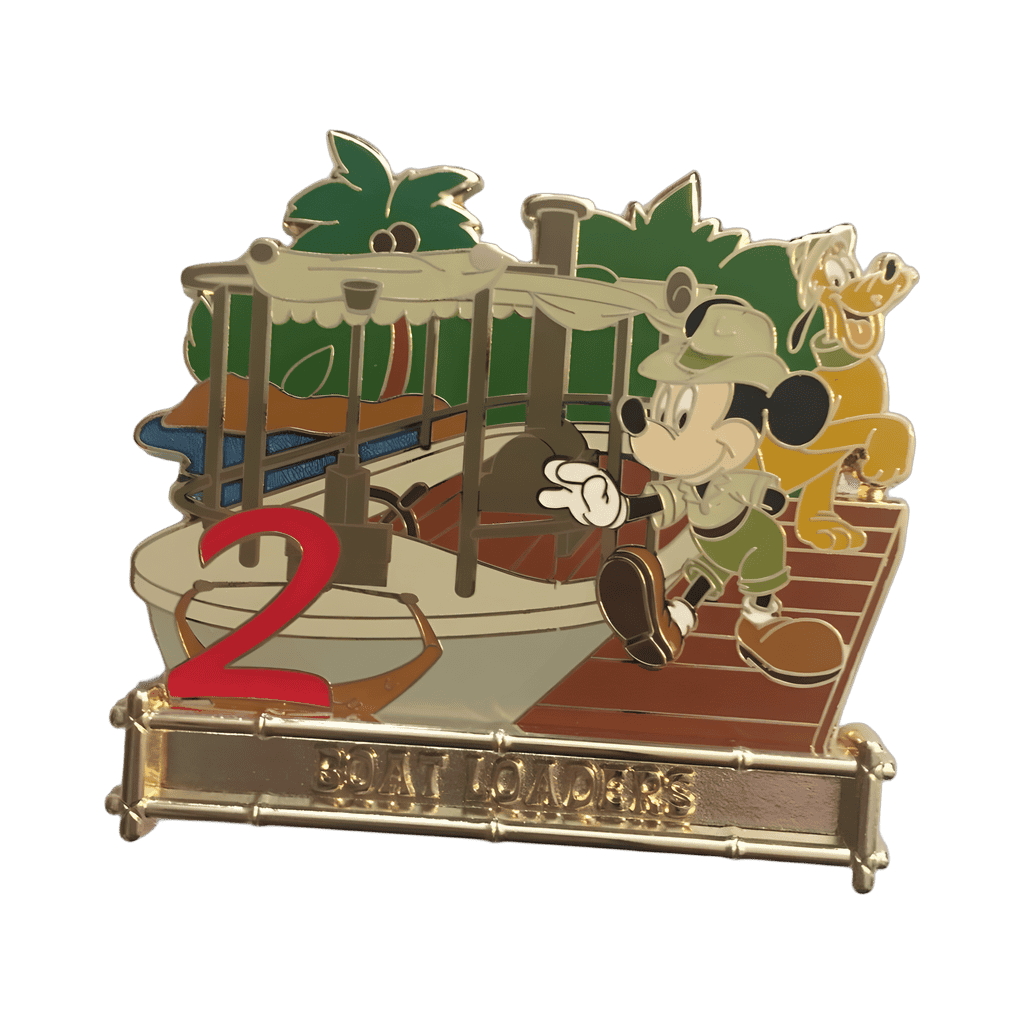 2 Boat Loaders Disney pin