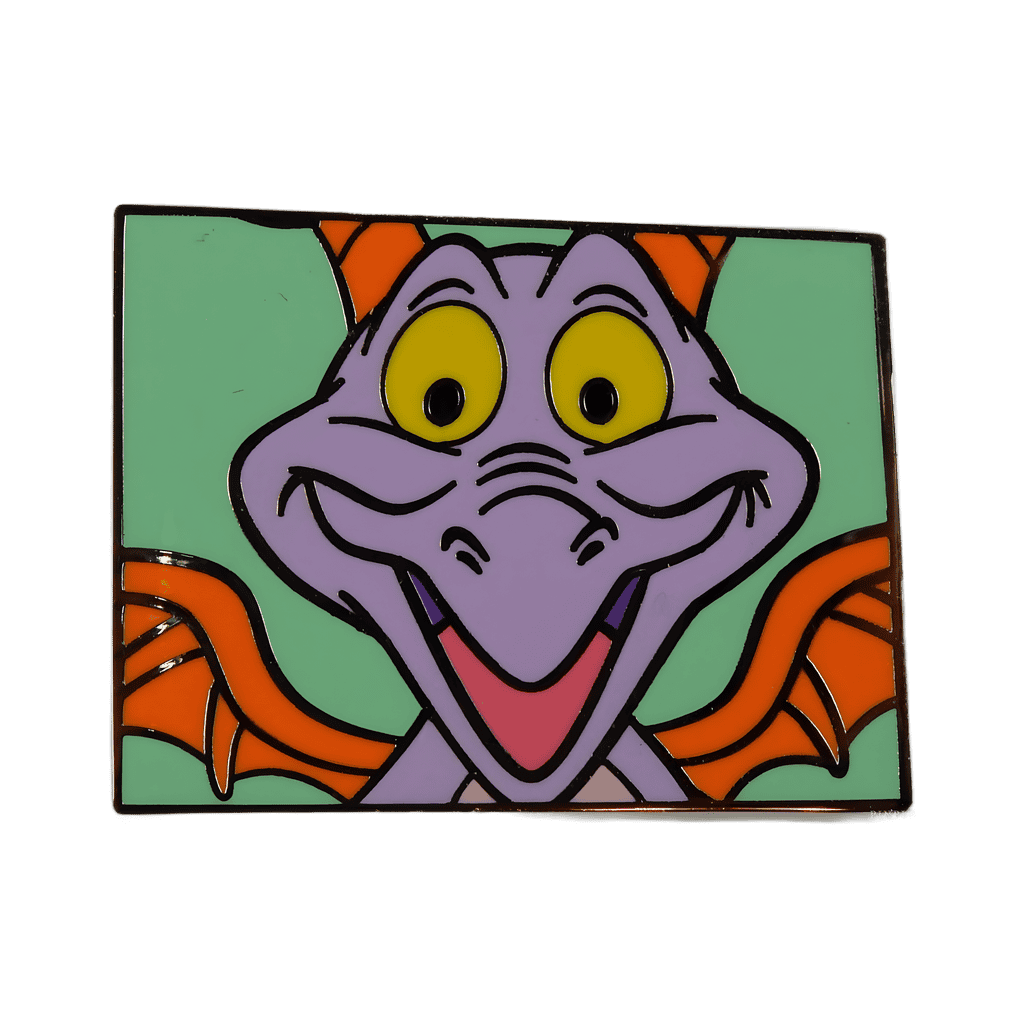 Figment with Wings (Green Background) Disney pin