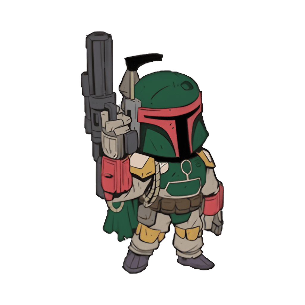 Boba Fett Disney pin