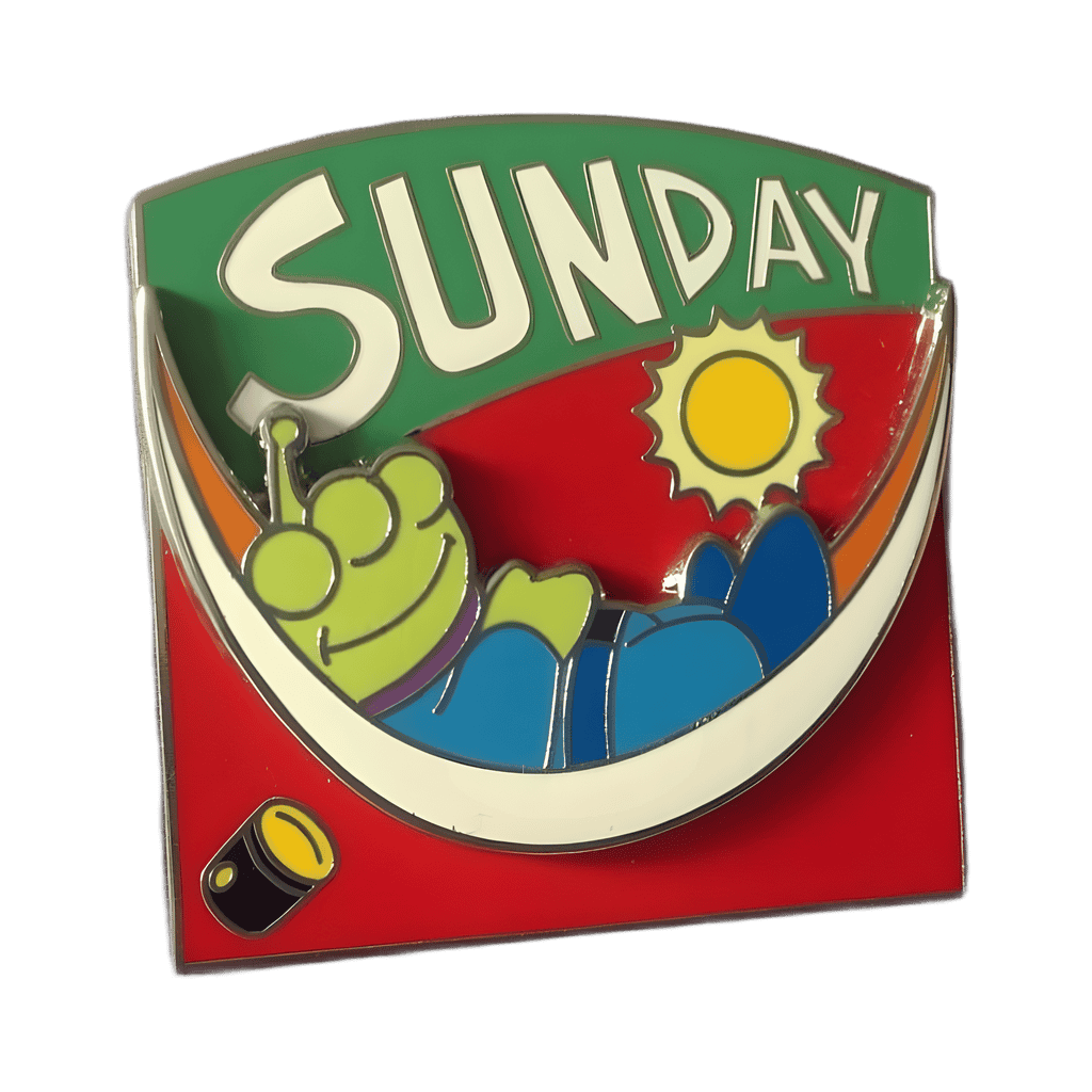 Sunday Disney pin