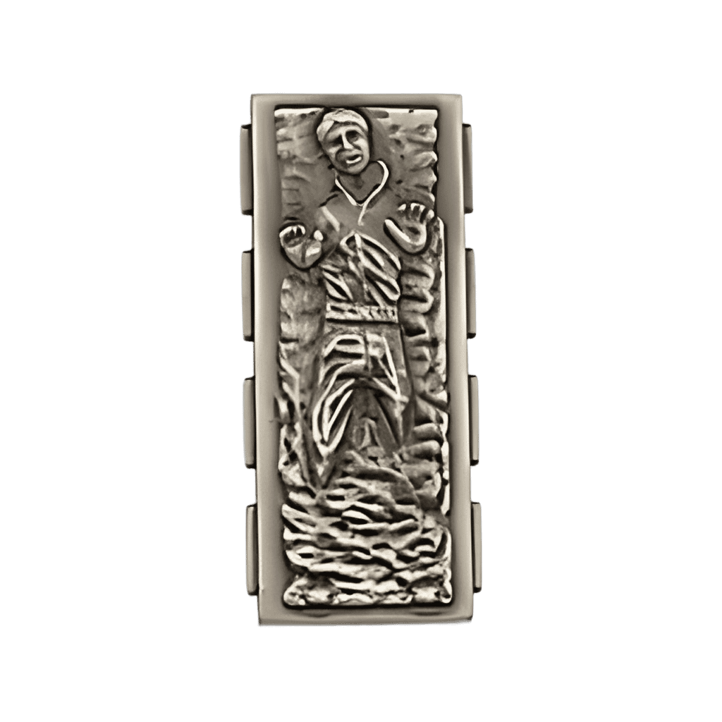 Sculpted Han Solo in Carbonite Disney pin