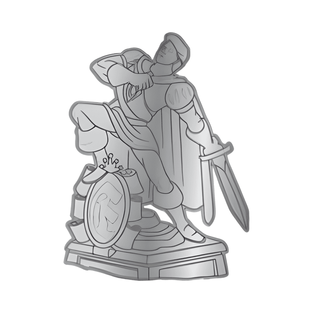 Prince Eric Statue Disney pin