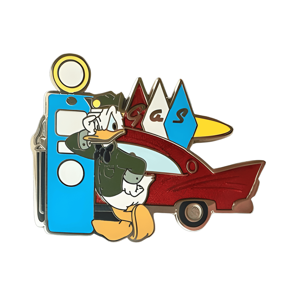 Donald - fuel station attendant Disney pin