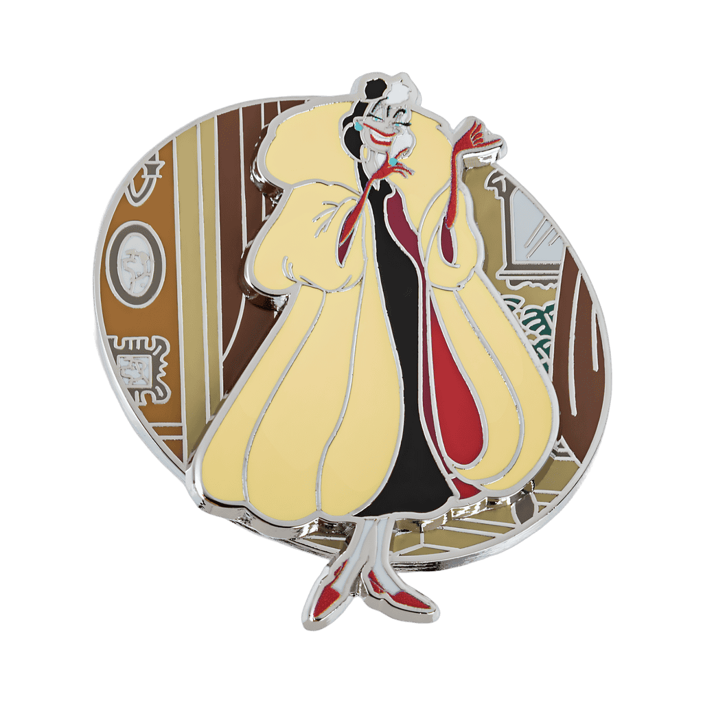 Cruella De Vil Disney pin