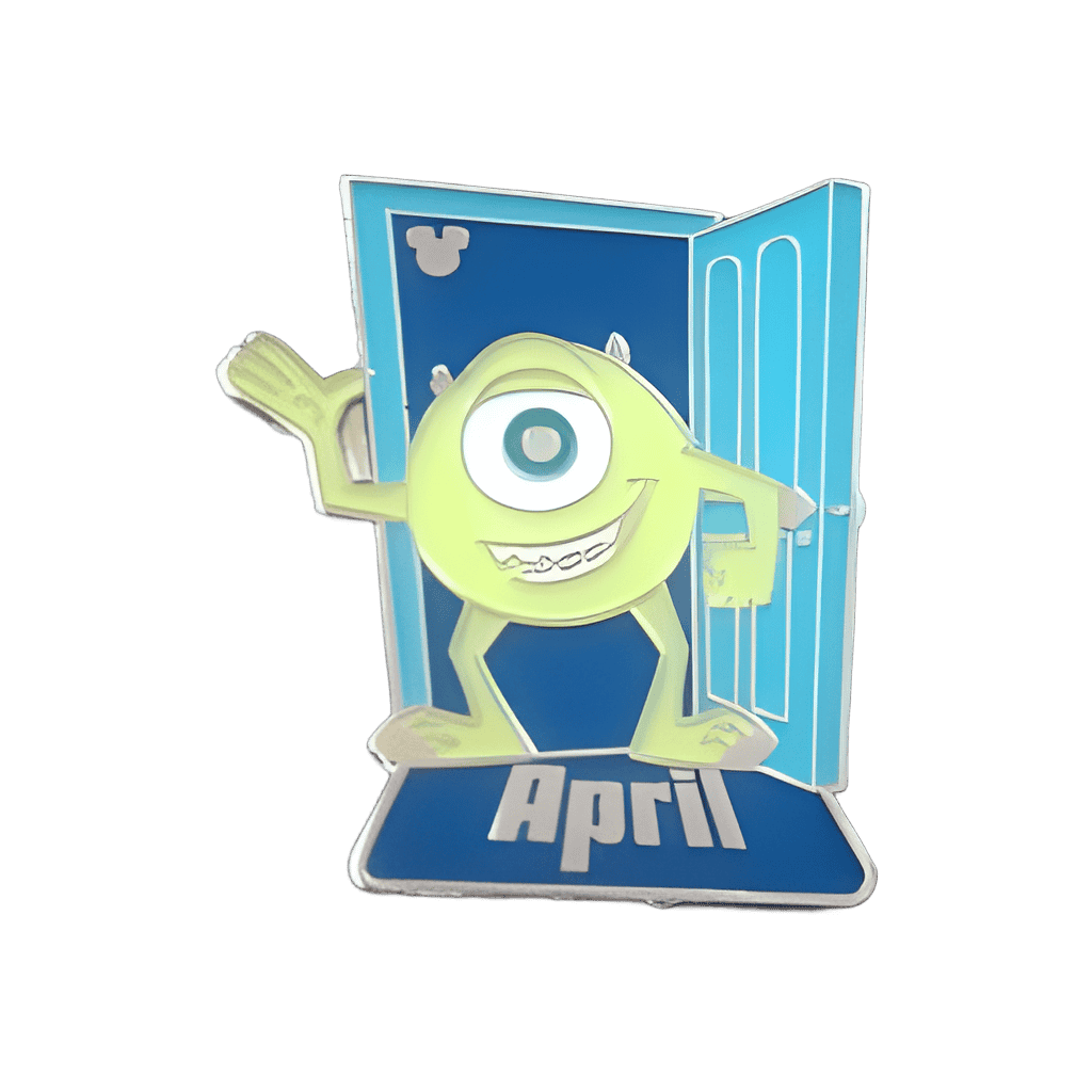 Mike Wazowski Doorway - April Disney pin