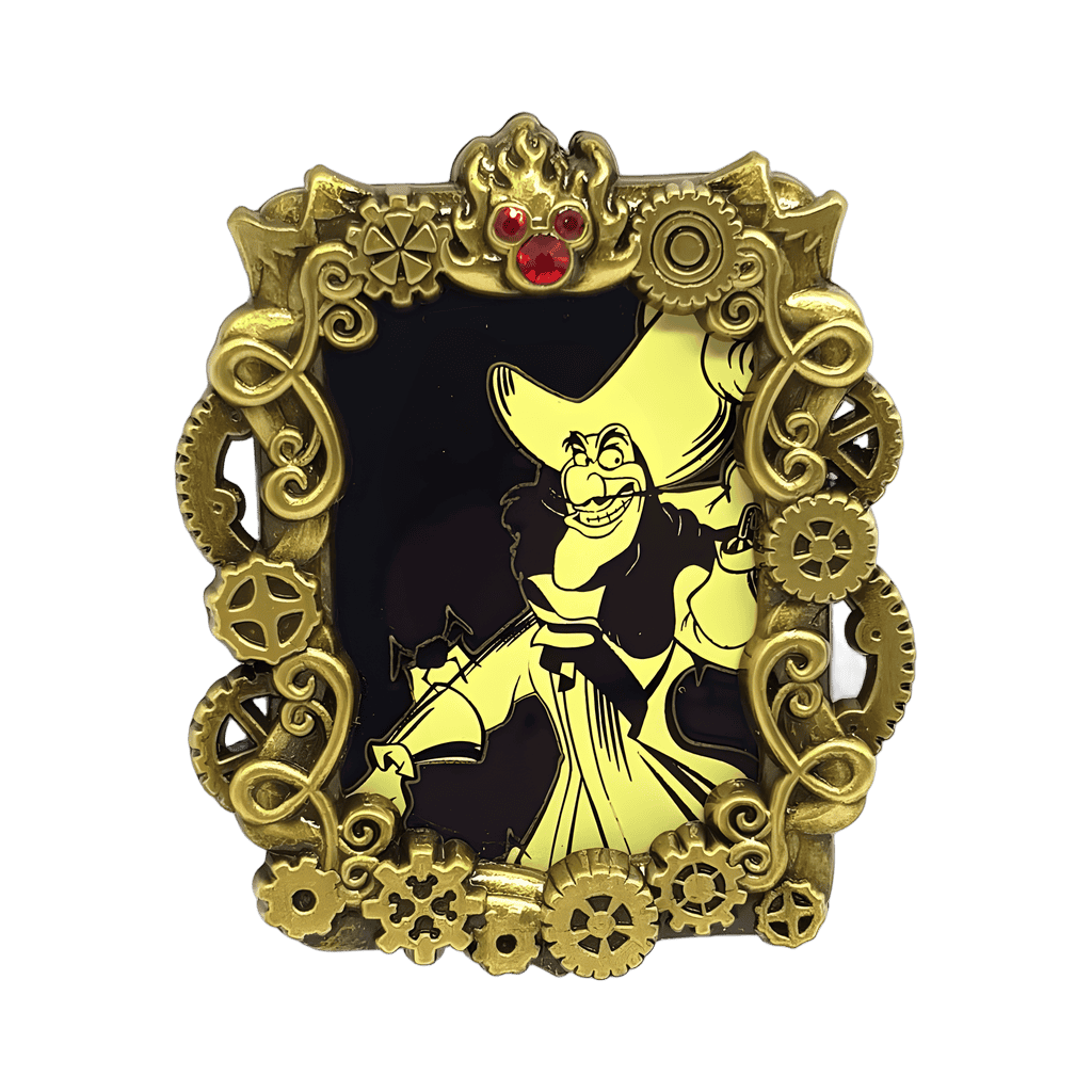Captain Hook Disney pin