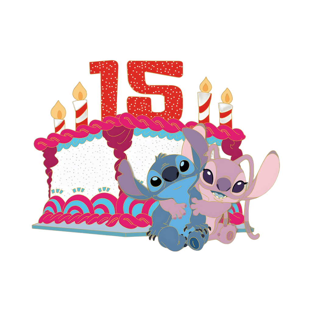 Stitch and Angel Disney pin