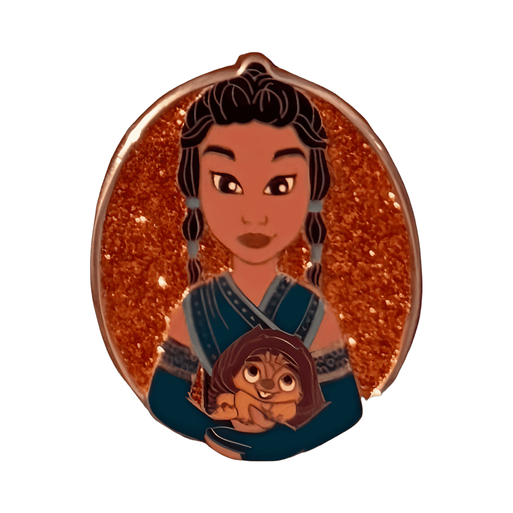 Raya and Tuk Tuk Disney pin