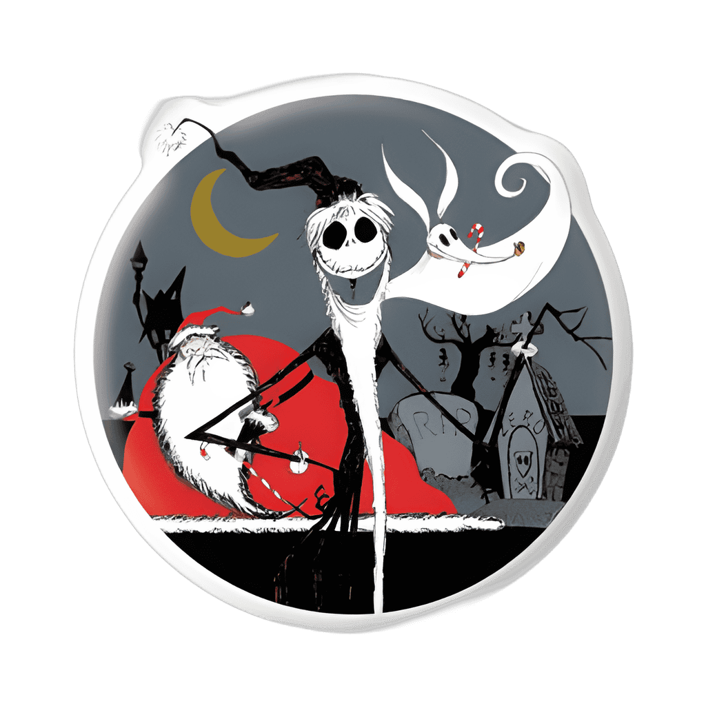 Jack Skellington, Zero, and Sandy Claws Disney pin