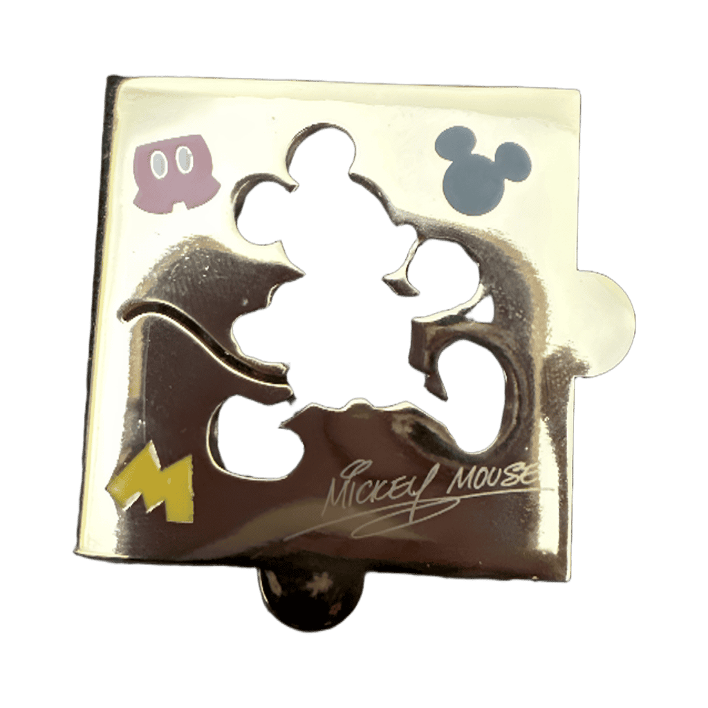 Mickey Mouse and friend puzzle Disney pin