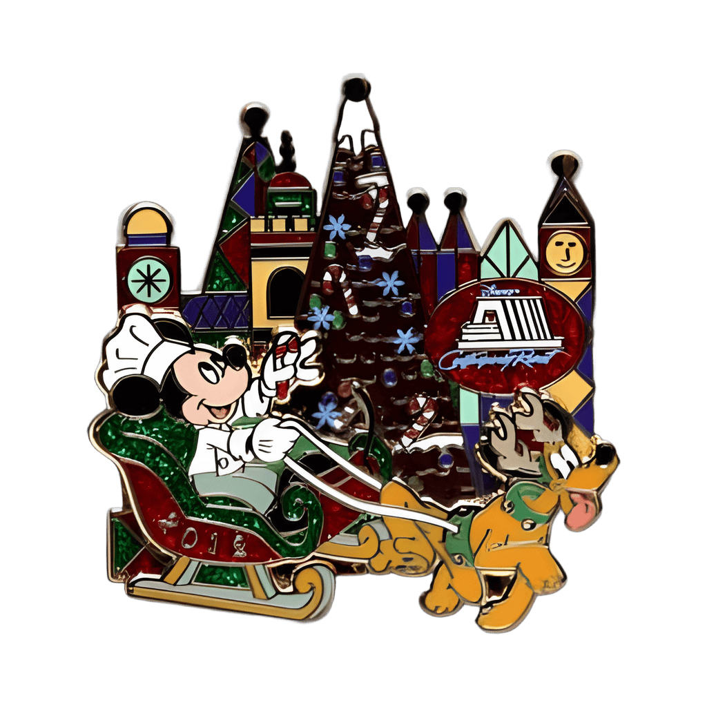 Contemporary Resort - Mickey & Pluto Disney pin