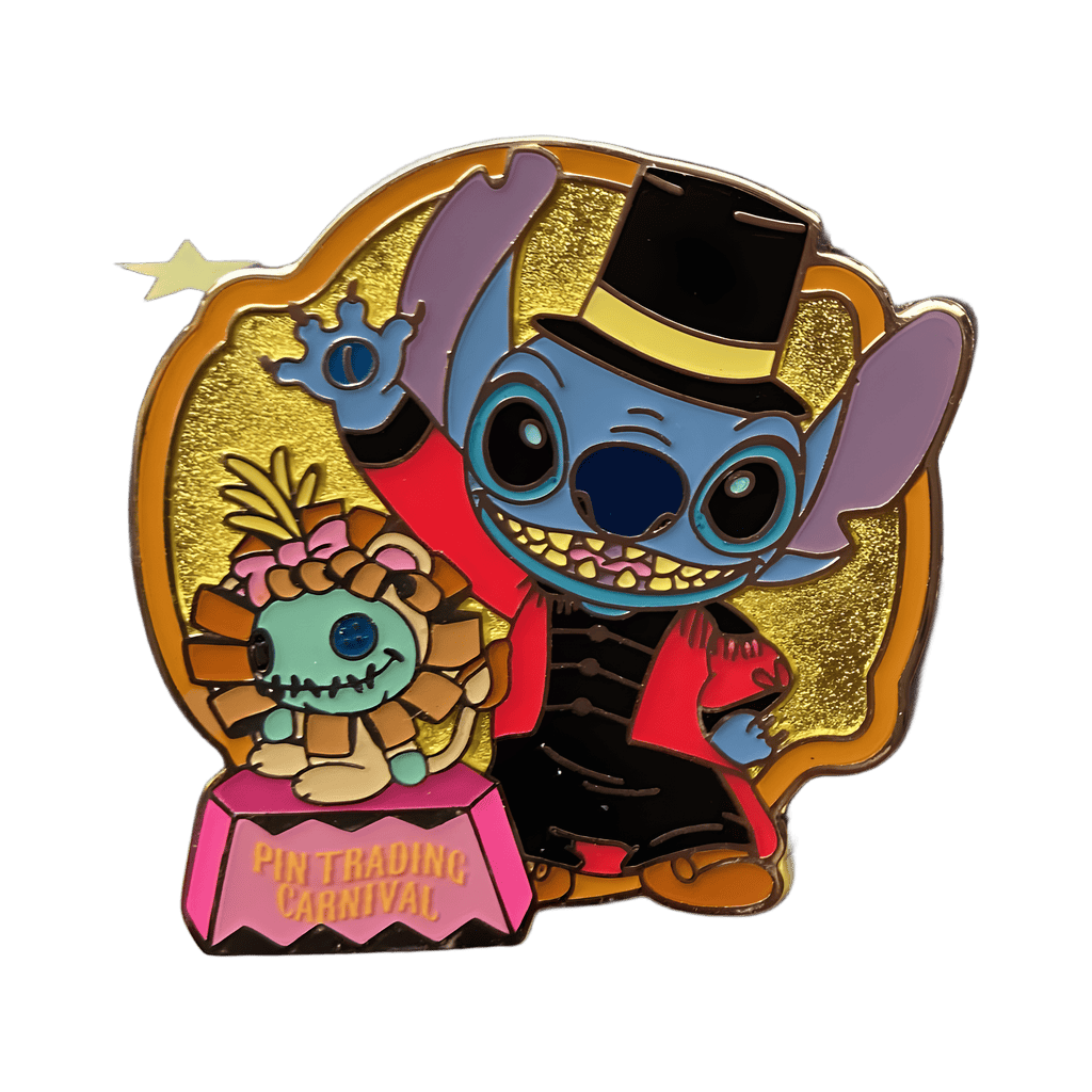 Pin Trading Carnival 2019 pin set - Stitch Circus performer Disney pin