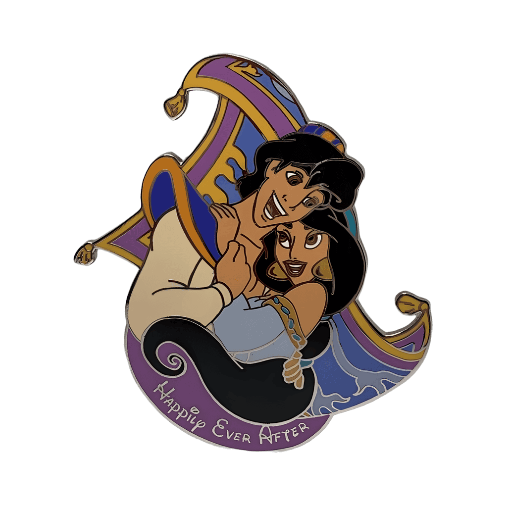 Jasmine & Aladdin Disney pin