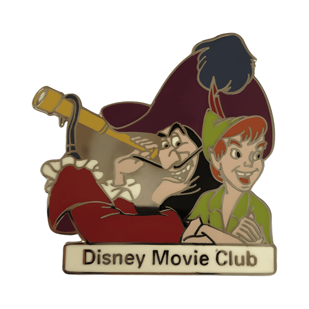 Captain Hook and Peter Pan Disney pin