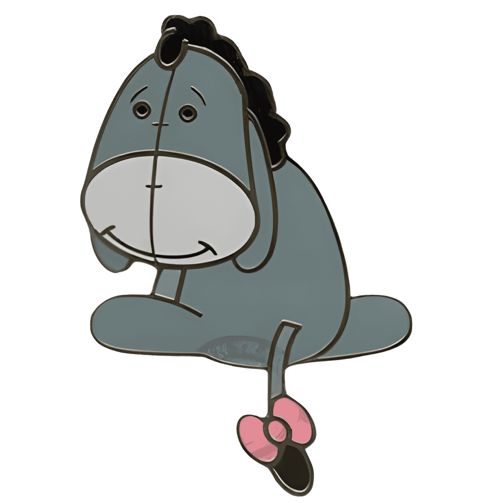 Flexible Eeyore Disney pin