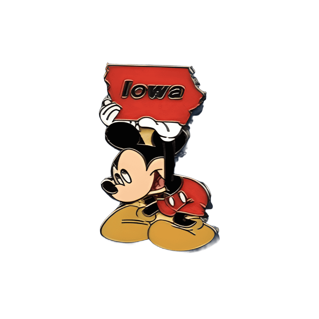 Iowa Disney pin