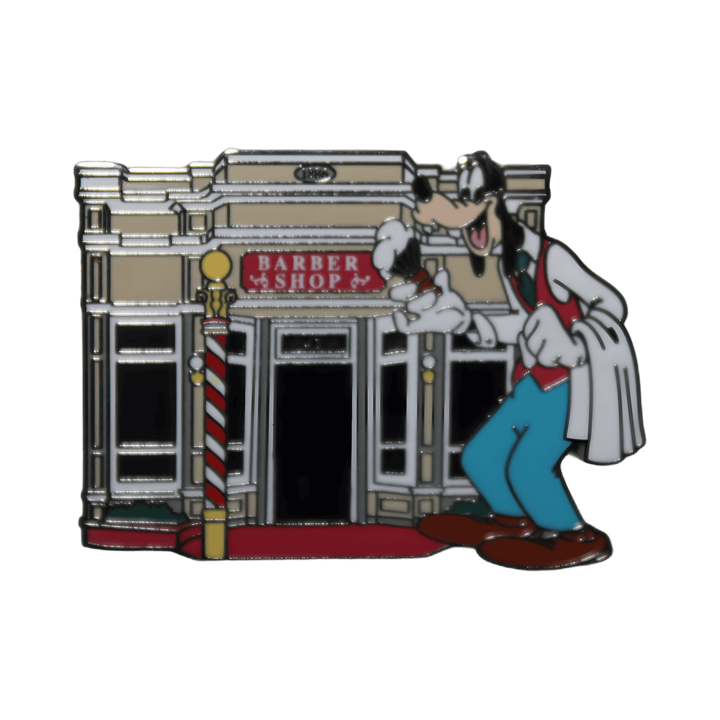 Goofy at Harmony Barber Shop Disney pin