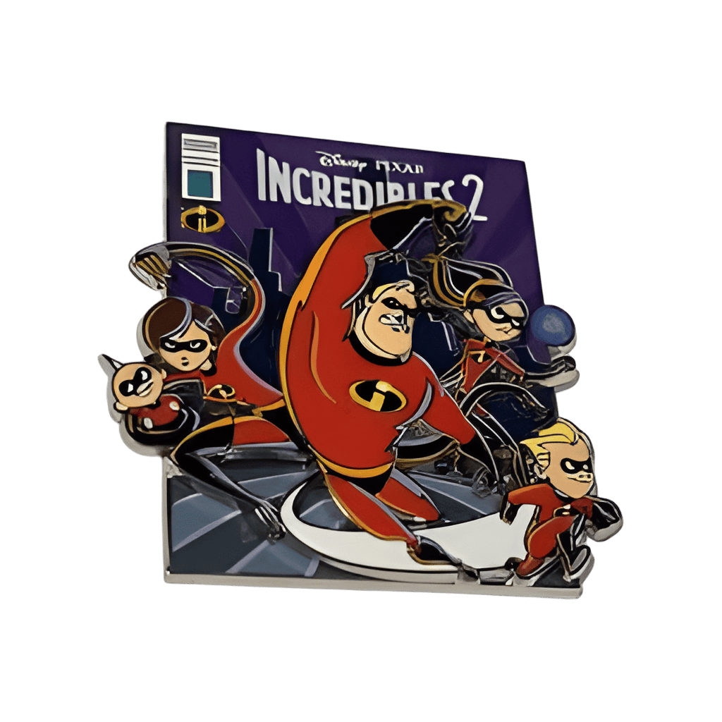Parr Family Comic Disney pin