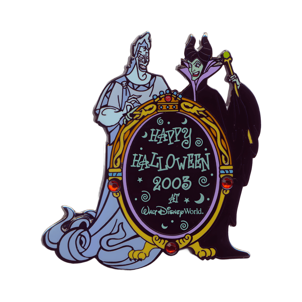 Hades, Maleficent Standing with the Magic Mirror Disney pin