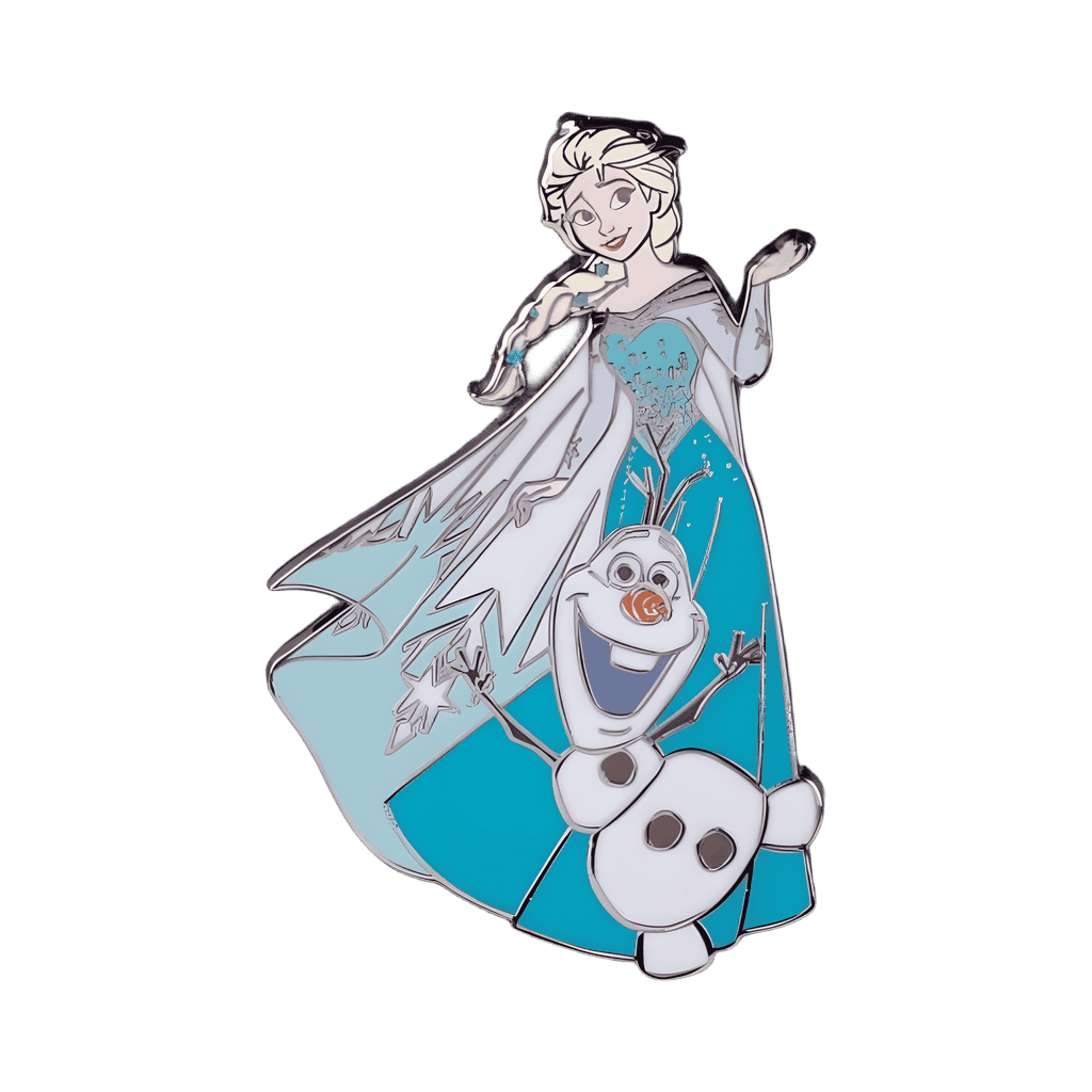 Elsa and Olaf Disney pin