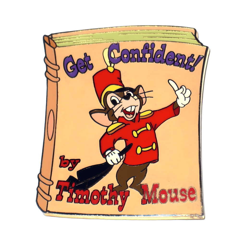 Get Confident! by Timothy Mouse Disney pin