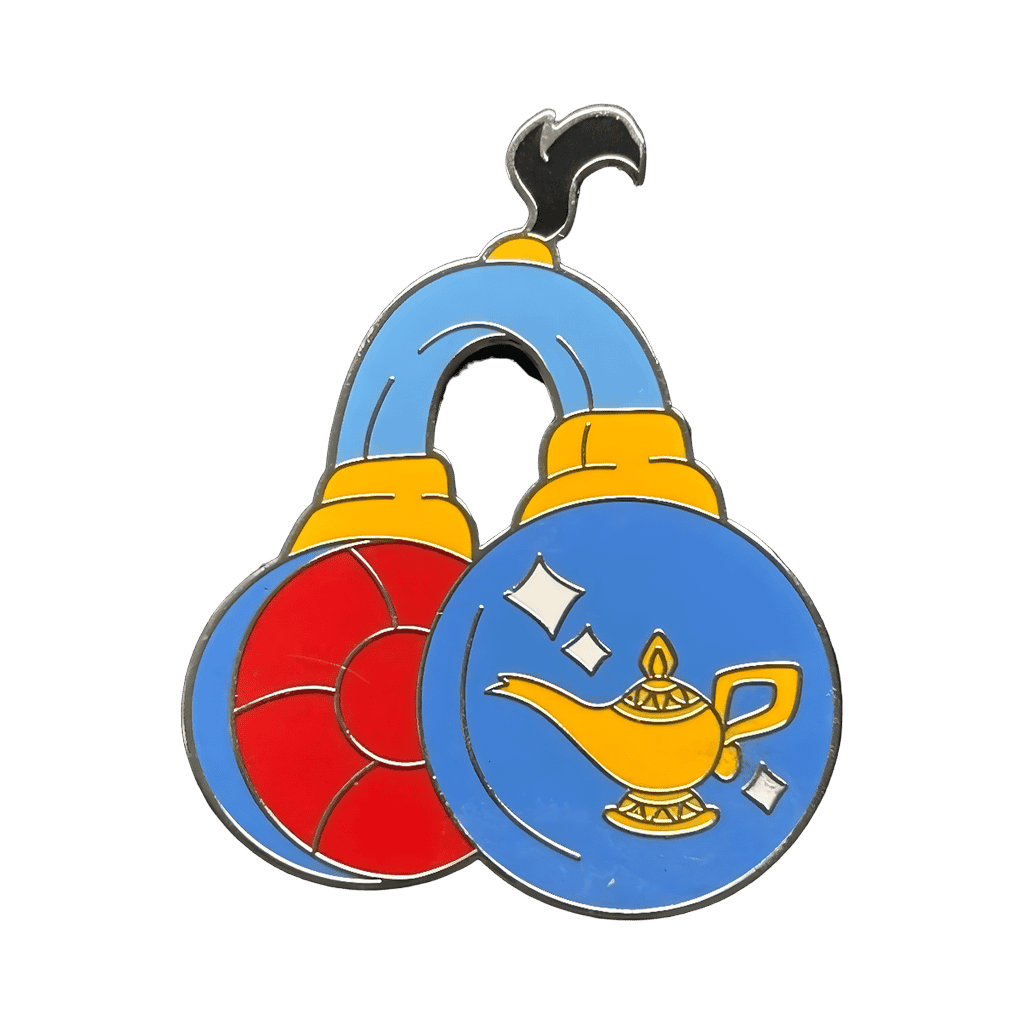 Aladdin Headphones - Genie Disney pin