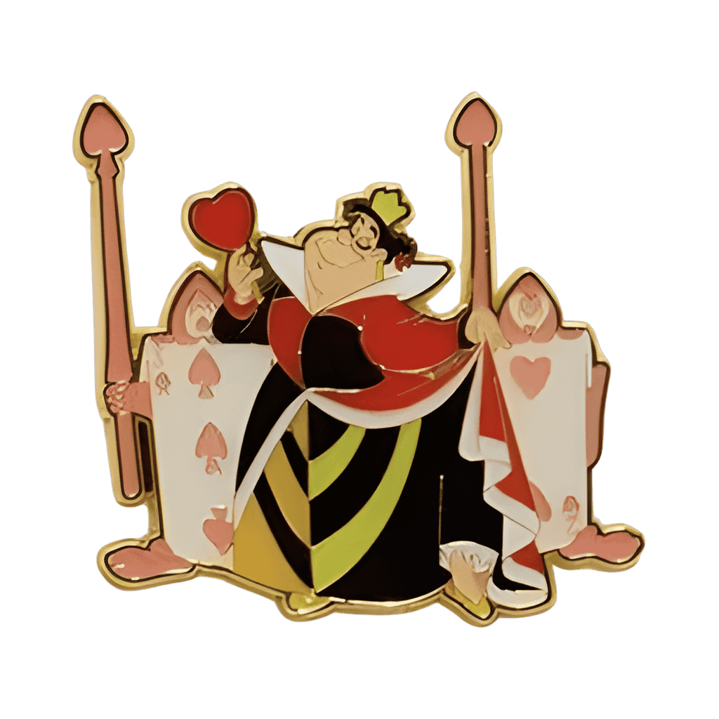 The Queen of Hearts Disney pin